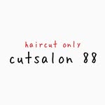 cutsalon 88 ロゴ